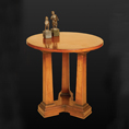 REH Kennedy Circular Classic Lamp Table 5020